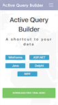 Mobile Screenshot of activequerybuilder.com